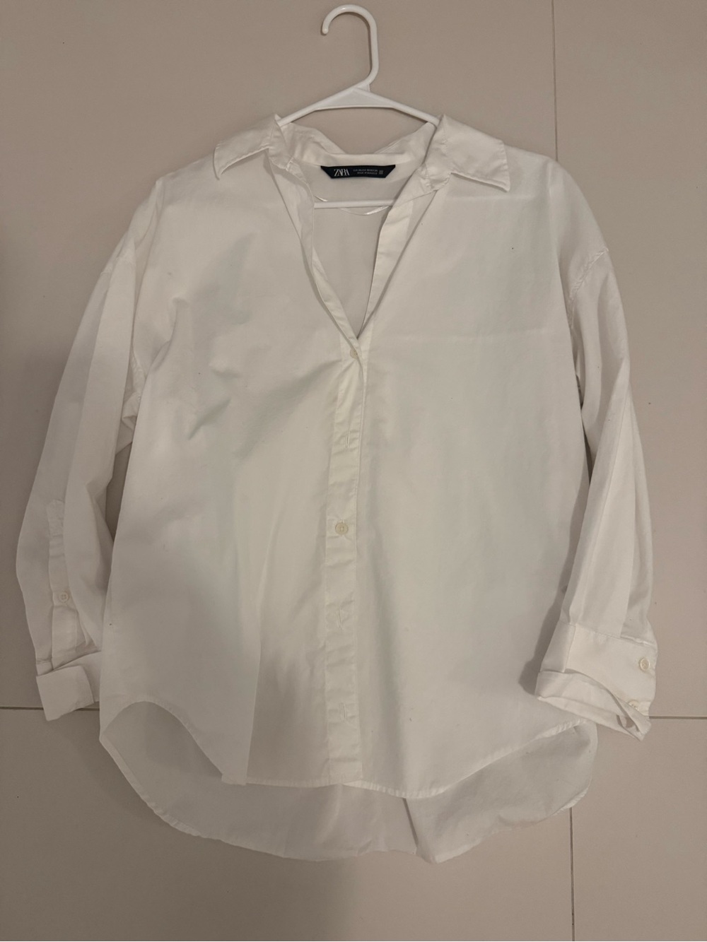 Zara oversized button up - never worn